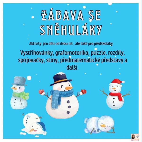 Zábava se sněhuláky