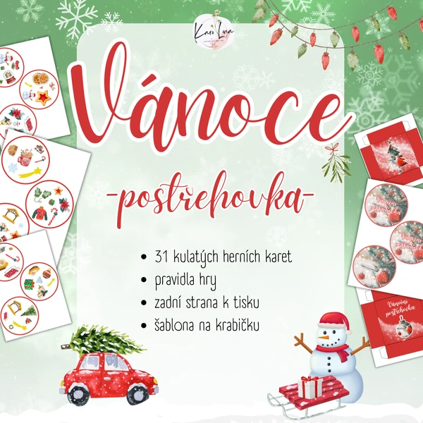 VÁNOCE - POSTŘEHOVKA