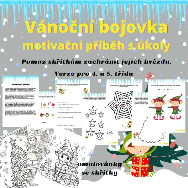 Vánoční bojovka se skřítky (verze pro 4. a 5. třídu)