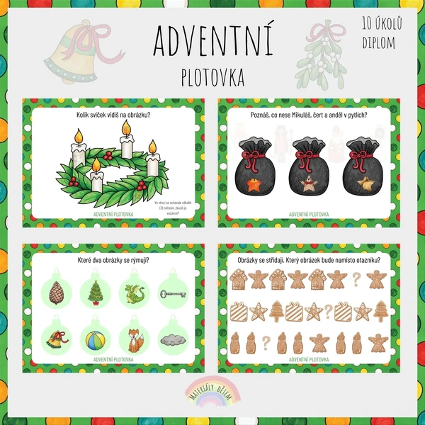 Adventní plotovka