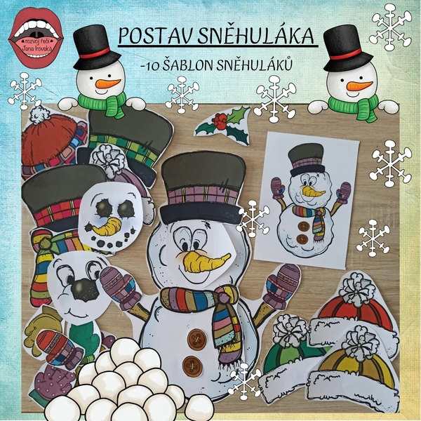 POSTAV SNĚHULÁKA 
