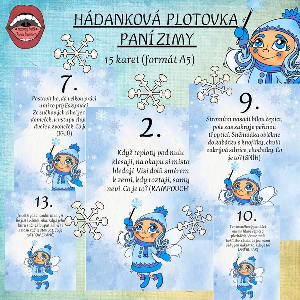 HÁDANKOVÁ PLOTOVKA PANÍ ZIMY 