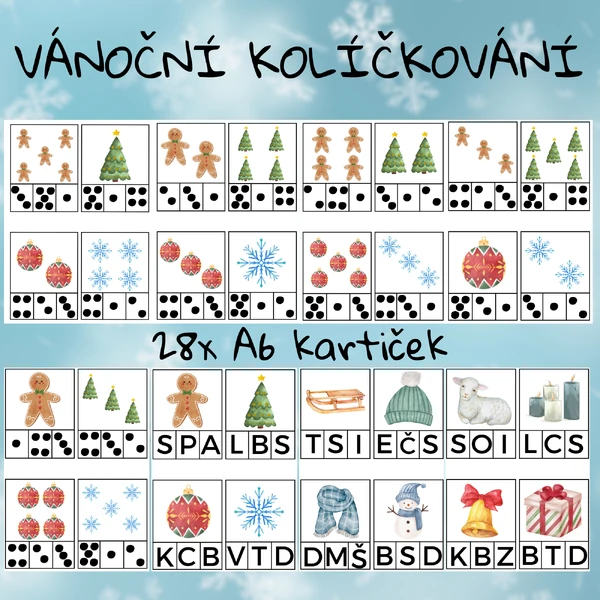 Vánoční kolíčkování