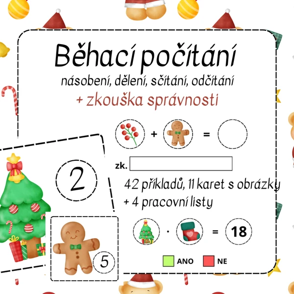 Vánoční běhací počítání