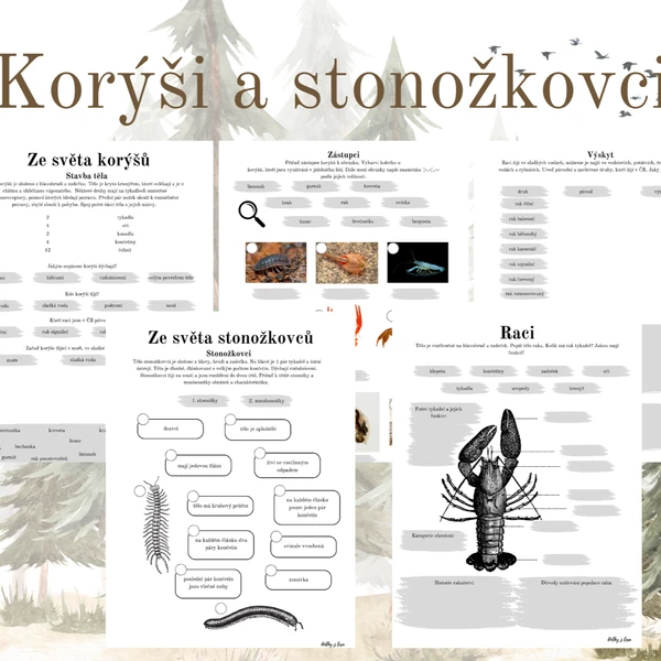 Korýši a stonožkovci