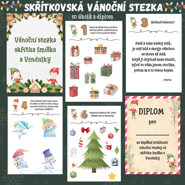 Vánoční stezka skřítka Smíška a Vendulky