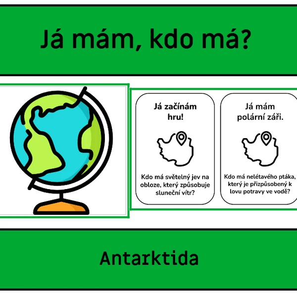 Antarktida - Já mám, kdo má?