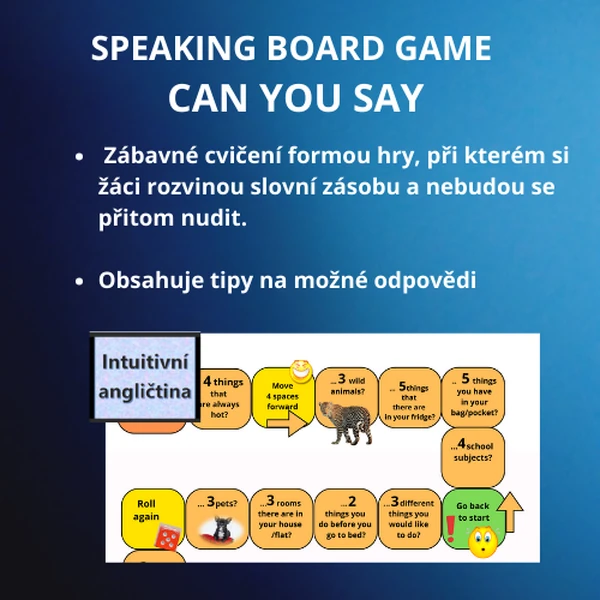 BOARD GAME CAN YOU SAY