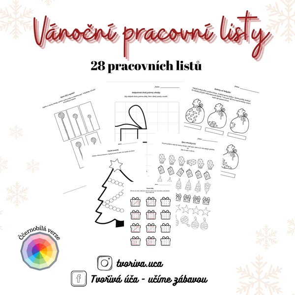 Vánoční pracovní listy 