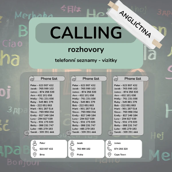 Calling - rozhovory