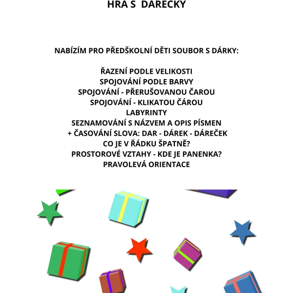 Hra s dárky