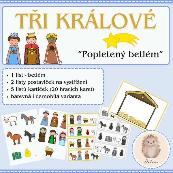 Tři králové- “Popletený betlém”