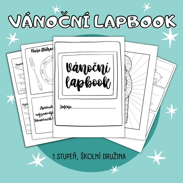 VÁNOČNÍ LAPBOOK