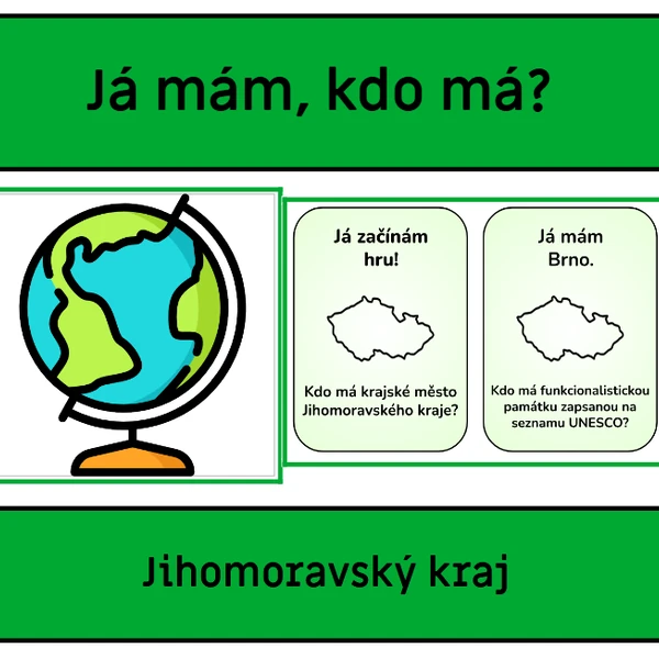 Jihomoravský kraj - Já mám, kdo má?