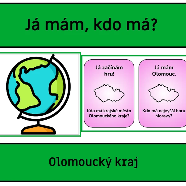 Olomoucký kraj - Já mám, kdo má?