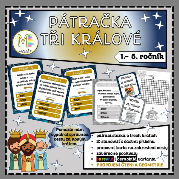 PÁTRAČKA- TŘI KRÁLOVÉ