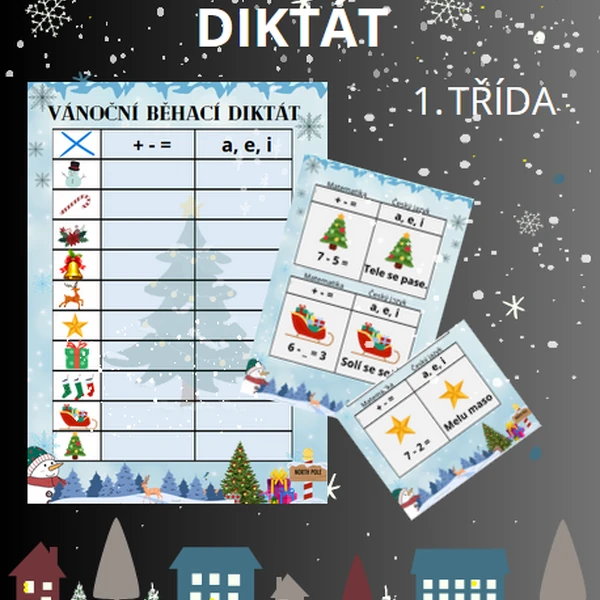 VÁNOCE - BĚHACÍ DIKTÁT
