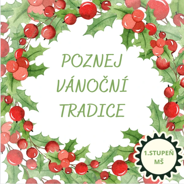 Poznej vánoční tradici - podle obrázků, podle textu