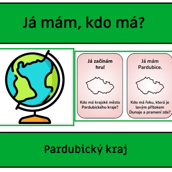 Pardubický kraj - Já mám, kdo má?