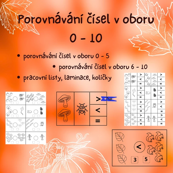 Porovnávání čísel v oboru 0 - 10