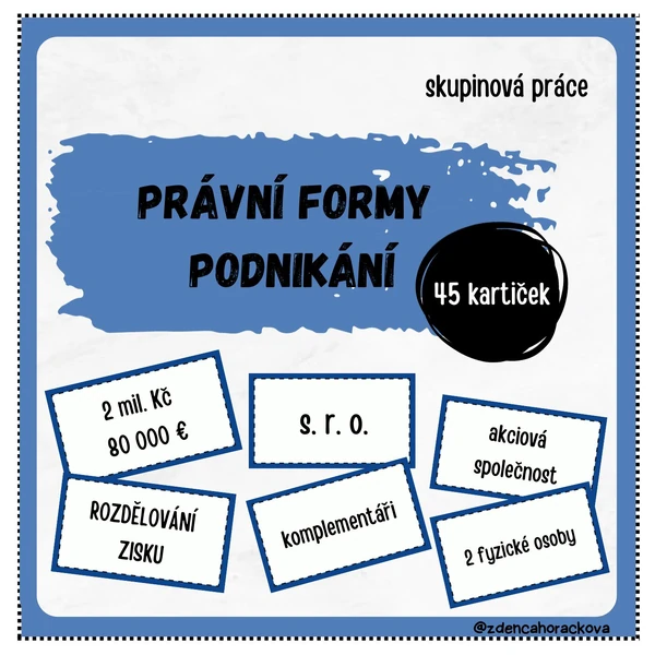 Právní formy podnikání