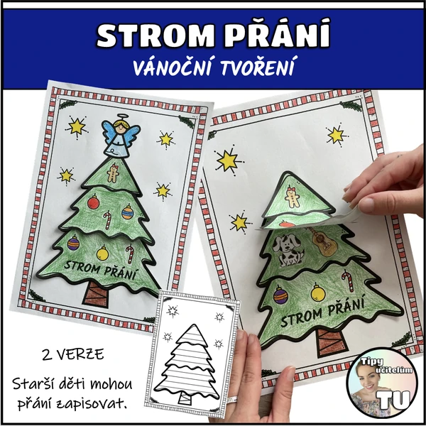 Strom přání - vánoční tvoření