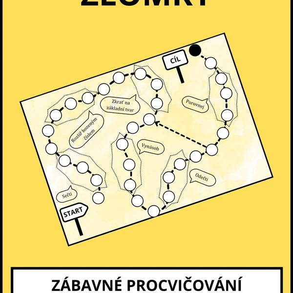 Zlomky - zábavné procvičování