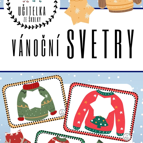 VÁNOČNÍ SVETRY