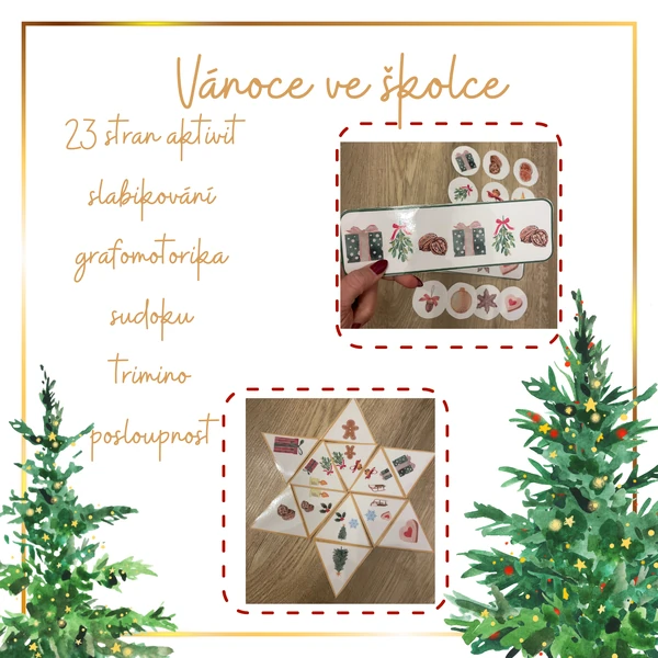 Vánoce ve školce - aktivity