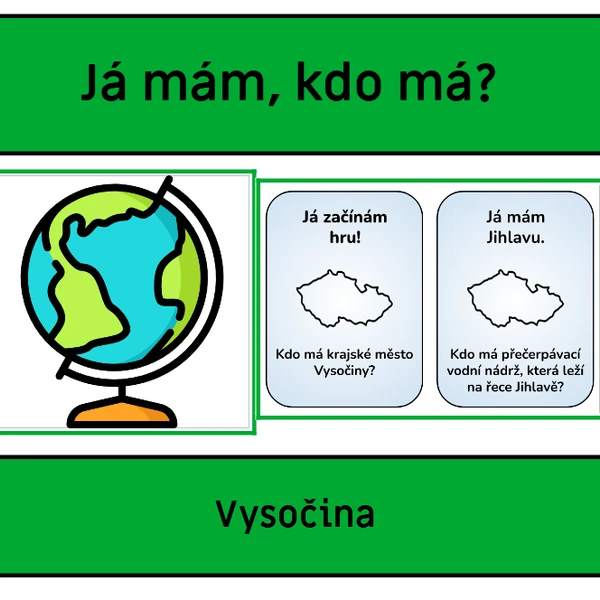 Vysočina - Já mám, kdo má?