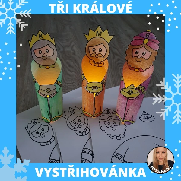 Legenda a vystřihovánka - Tři králové