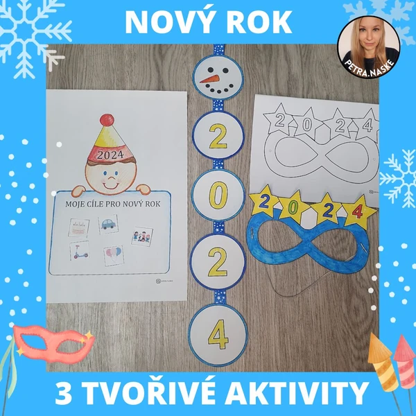 3 tvořivé novoroční aktivity 2024