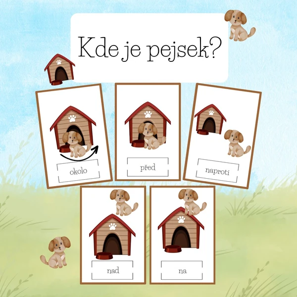 Kde je pejsek?
