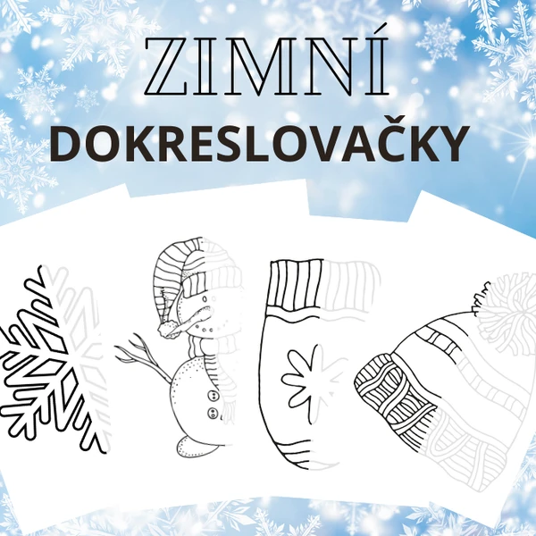 Zimní dokreslovačky