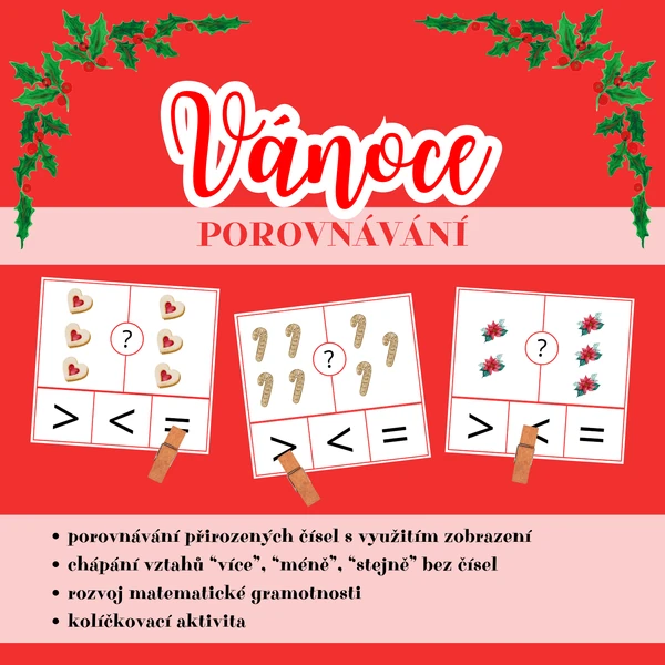 VÁNOCE - porovnávání