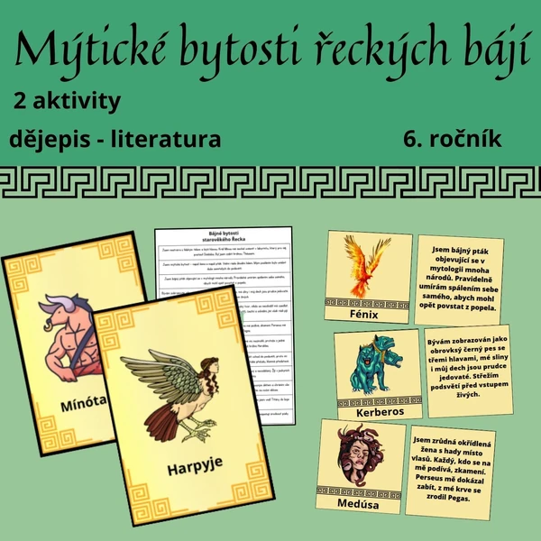 Mýtické bytosti řeckých bájí