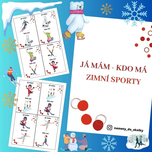 Já mám - kdo má - Zimní sporty 