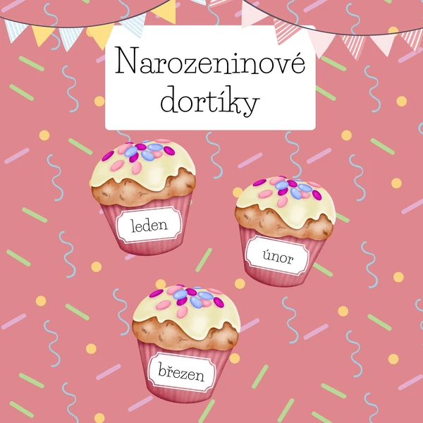 Narozeninové dortíky 