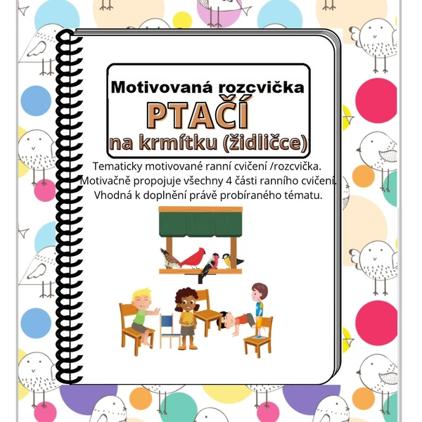 Motivované cvičení "PTAČÍ ROZCVIČKA" 🐦‍⬛