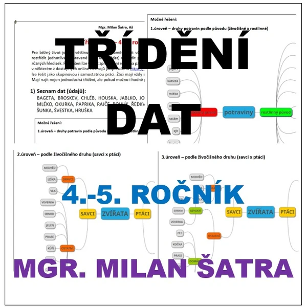 TŘÍDĚNÍ DAT pro 4.-5. ročník ZŠ