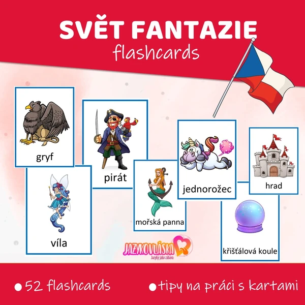Svět fantazie flashcards