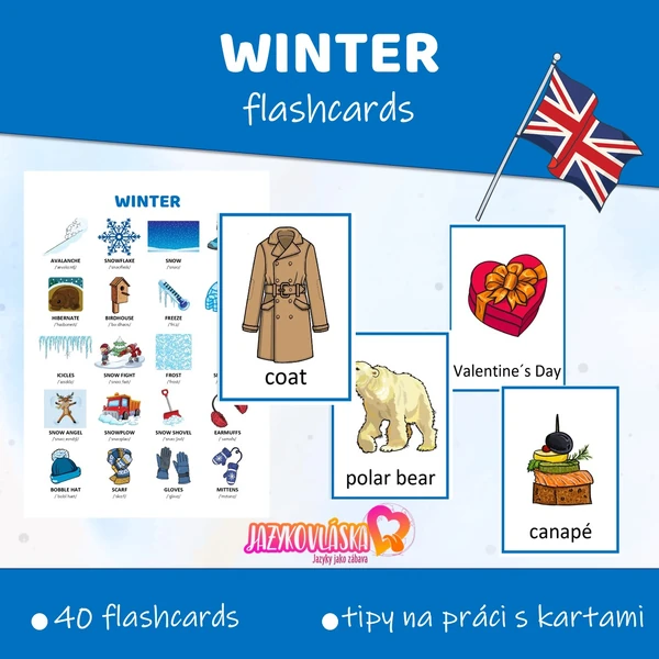 Winter flashcards