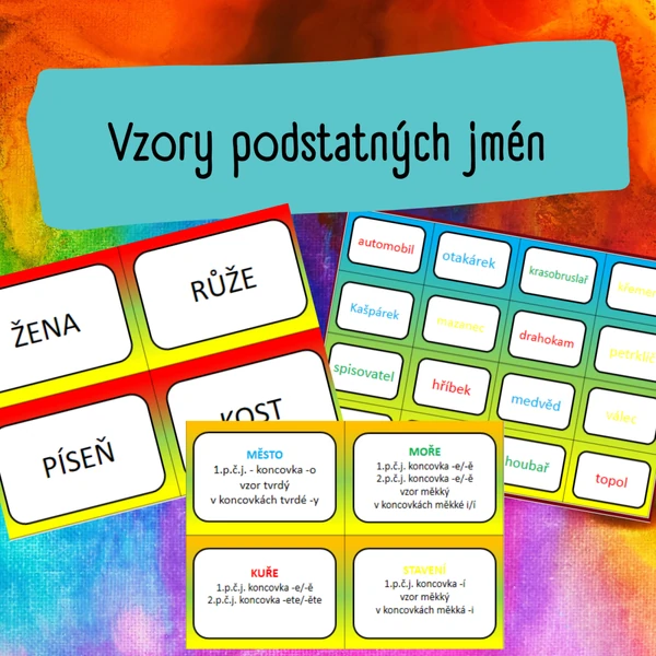Vzory podstatných jmen