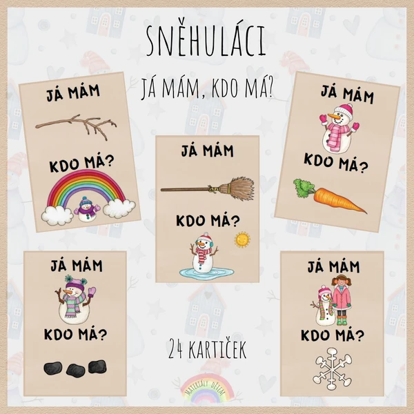 Já mám, kdo má? Sněhuláci