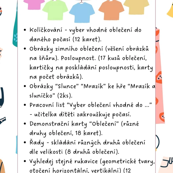Oblečení "ZIMA"