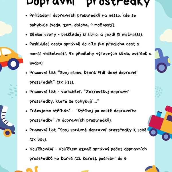 Dopravní prostředky