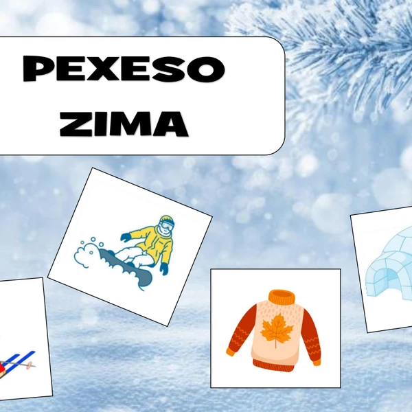 Pexeso - zima 