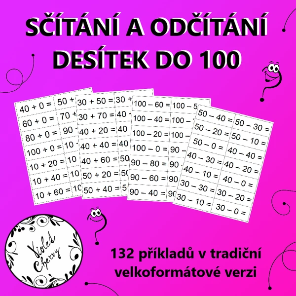 Sčítání a odčítání desítek do 100