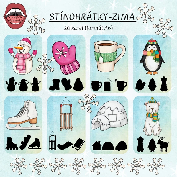 STÍNOHRÁTKY ZIMA 