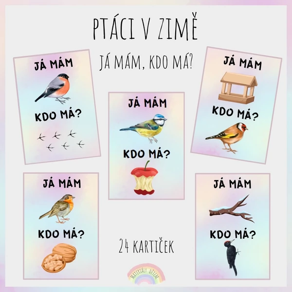 Já mám, kdo má? Ptáci v zimě